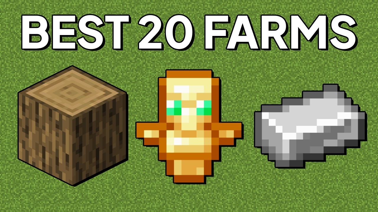TOP 20 FARMS IN MINECRAFT 1.21.11