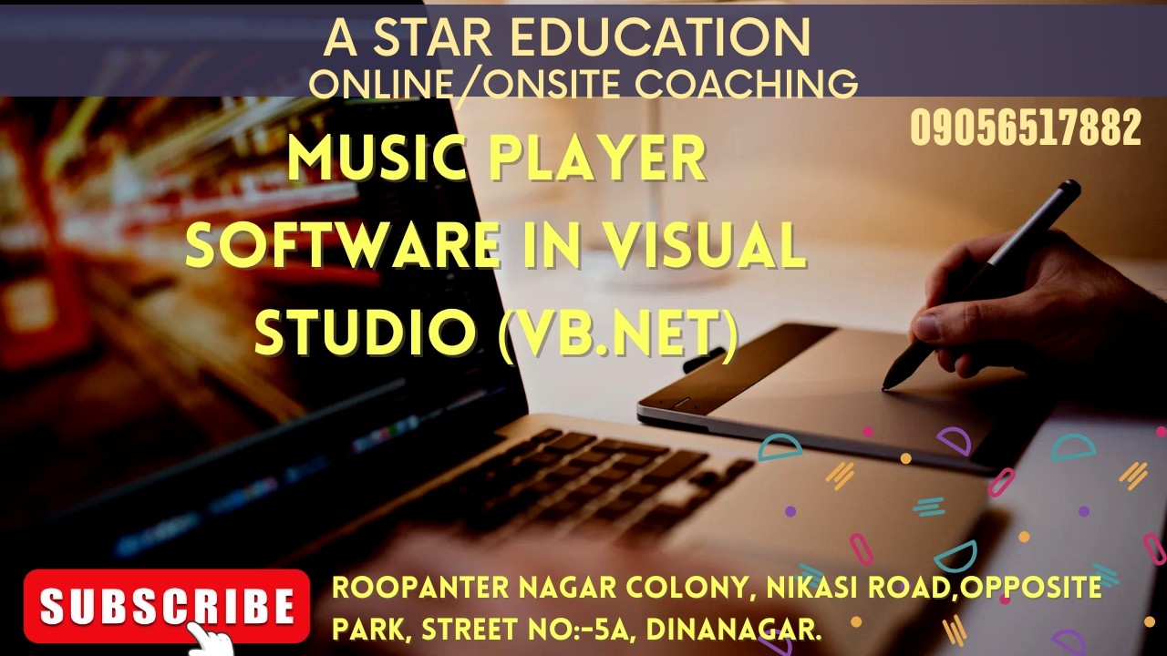 MUSIC PLAYER SOFTWAR  VB. NET