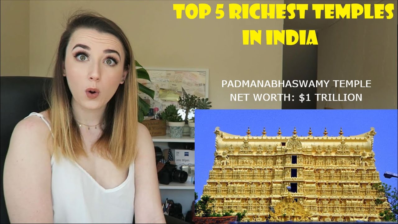 Top 5 Richest Temples in India Reaction by British Girl