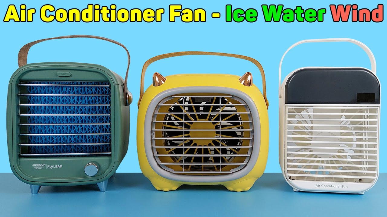 Air Conditioner Fan - Mini Fan And Humidifier, Spray Cooling Ice Water Wind | Unboxing & Review