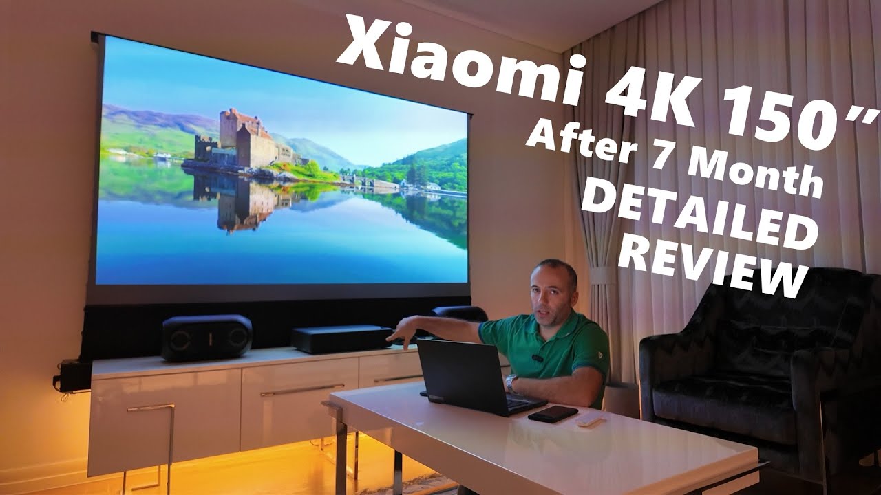 Cheapest Ultra Short Throw Laser 4K Projector Xiaomi Mijia 150