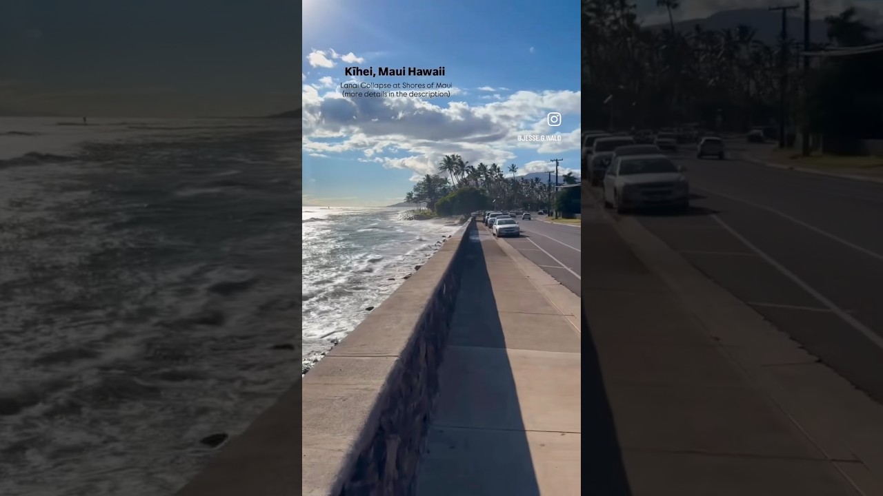 😳Maui Hawaii Building Collapse&hellip; #maui #hawaii #kihei
