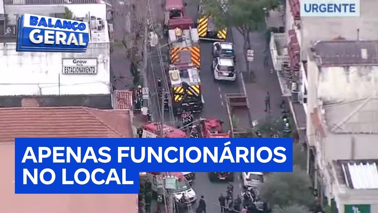 Desabamento em restaurante ocorreu dez minutos antes da abertura ao p&uacute;blico