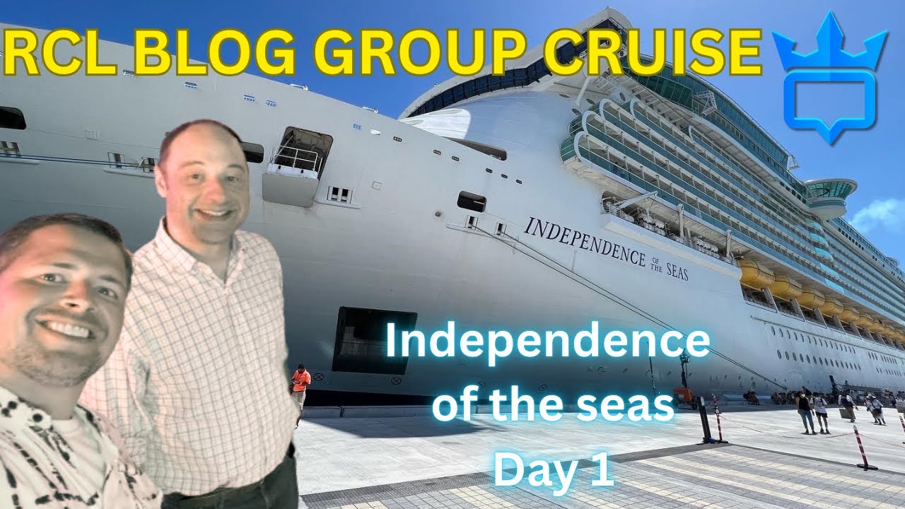 День посадки на лайнер Independence of the Seas! Блог Royal Caribbean. Групповой круиз с Мэттом Х...