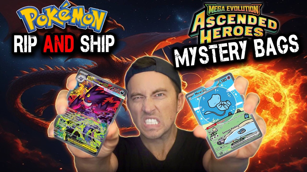 ASCENDED HEROES ETBS IN STOCK - NEW MYSTERY BAGS #pokemon