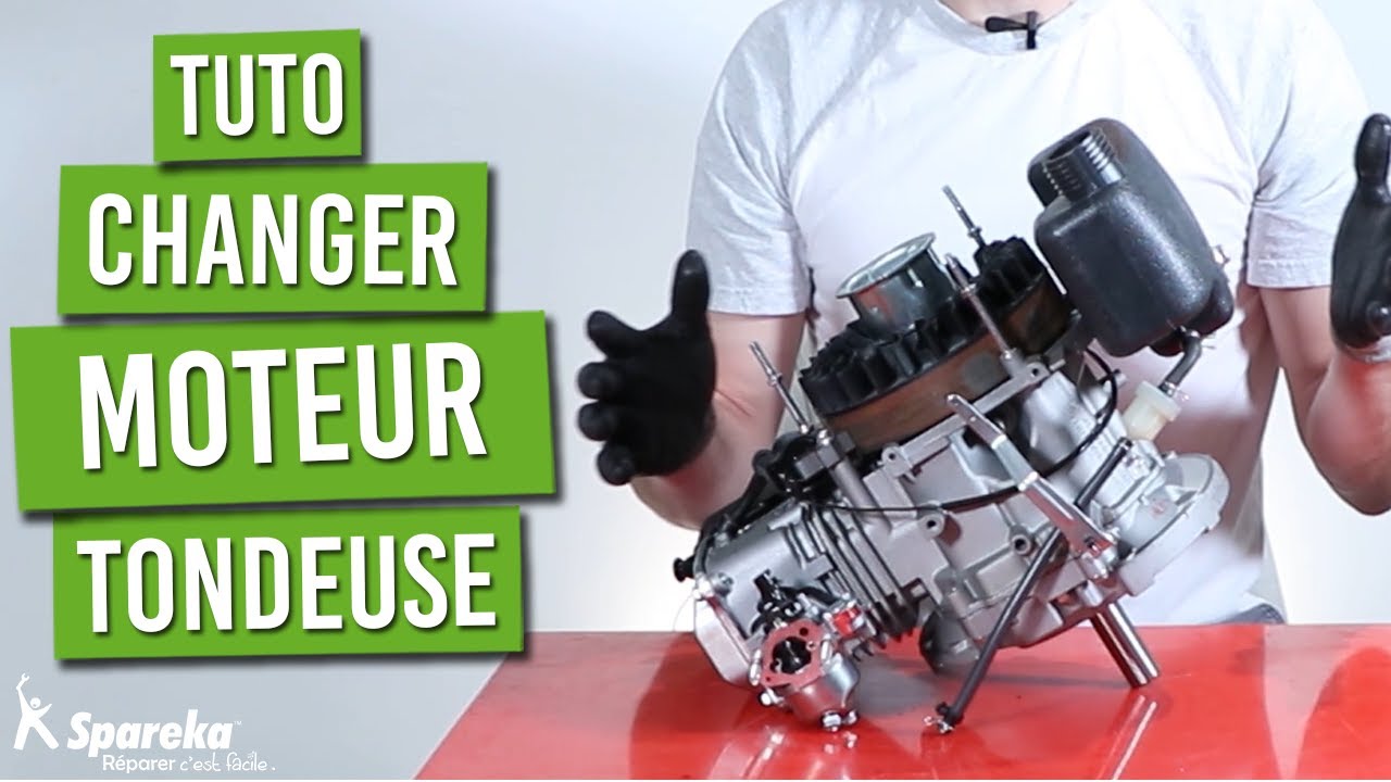 Comment changer le moteur d'une tondeuse