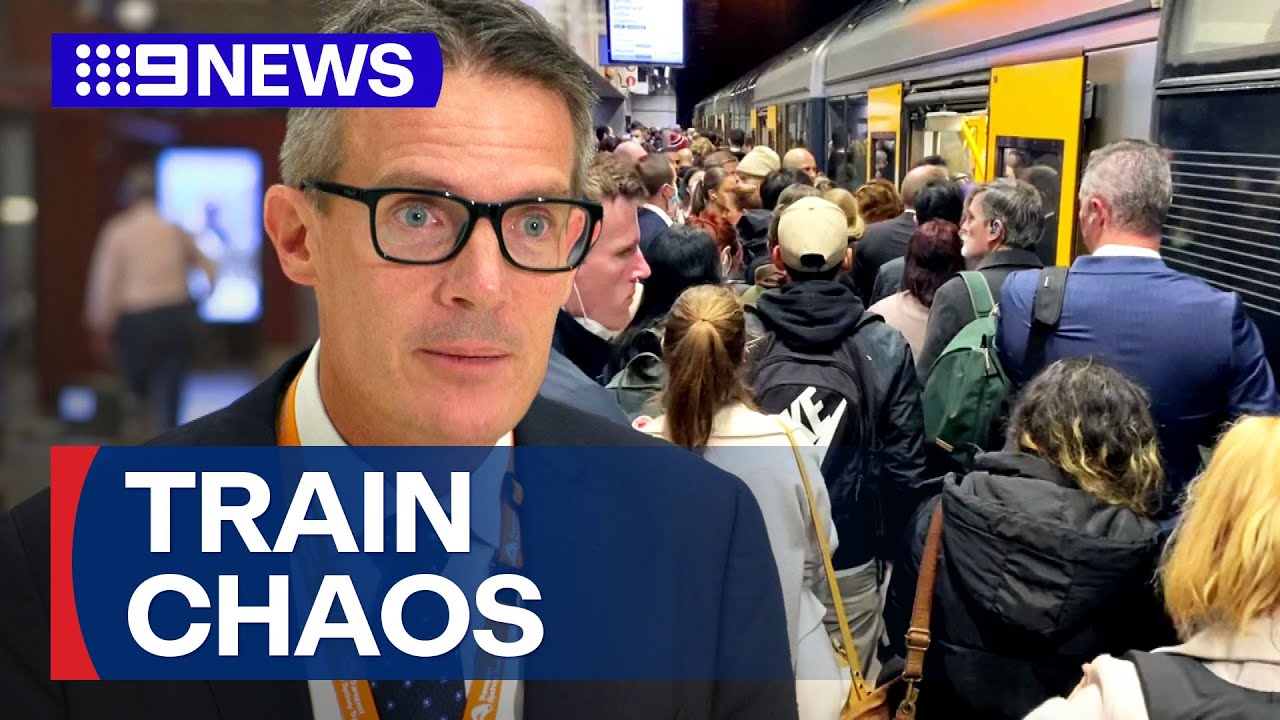 Sydney endures horror month of train delays | 9 News Australia