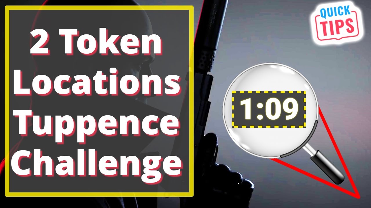Hitman 3 - 2 Token Locations Tuppence Challenge - Dartmoor England