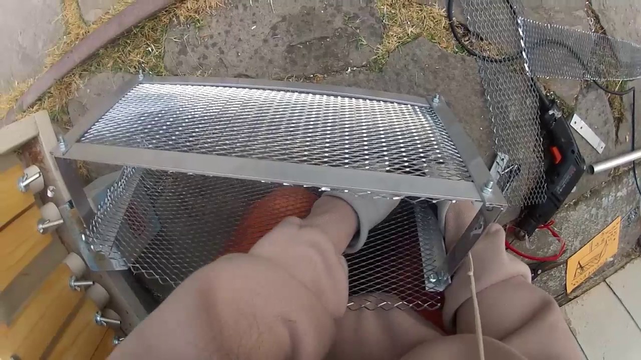 Making my sand crab rake