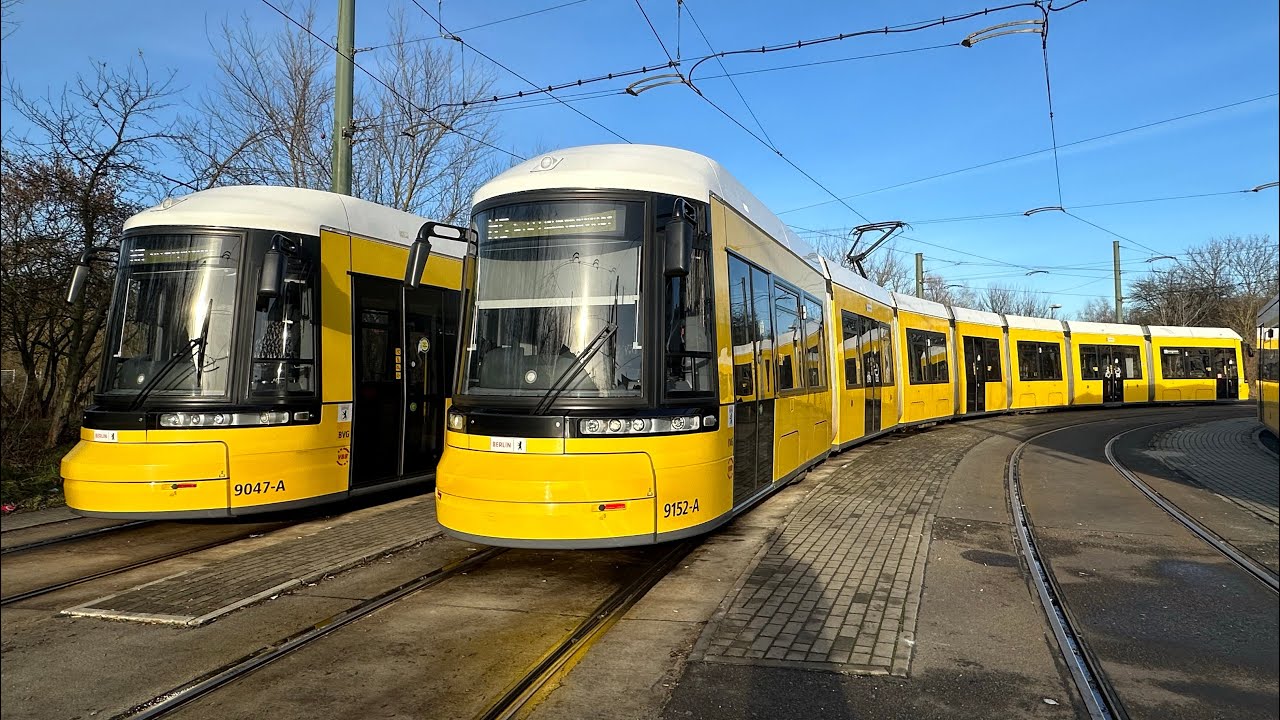 Cabride Tram Berlin 2024: M5  Zingster Str - Hauptbahnhof