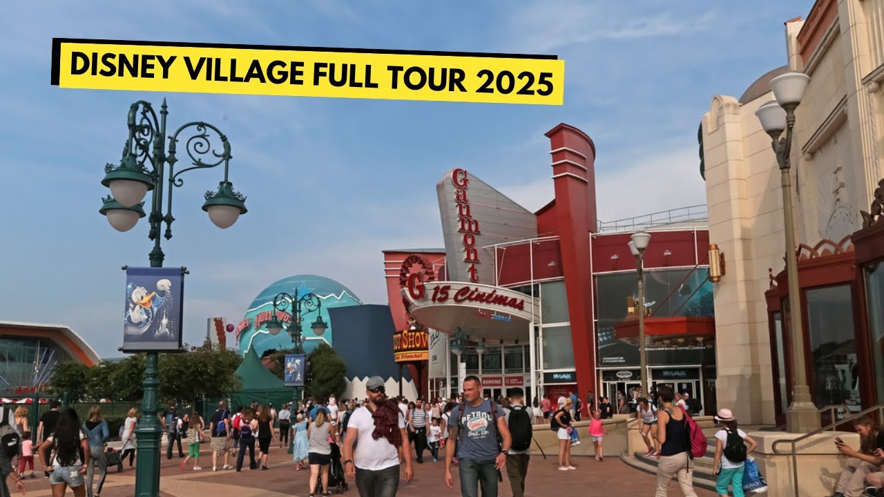 DISNEY VILLAGE PARIS FULL SHOP TOUR 2025 - WALKTHROUGH DISNEY VILLAGE WITH ME