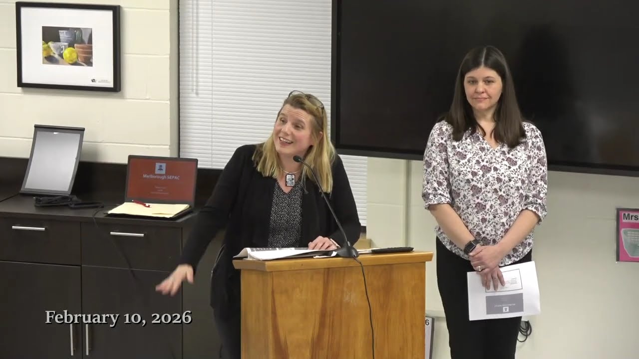 School Committee Meeting 2-10-2026