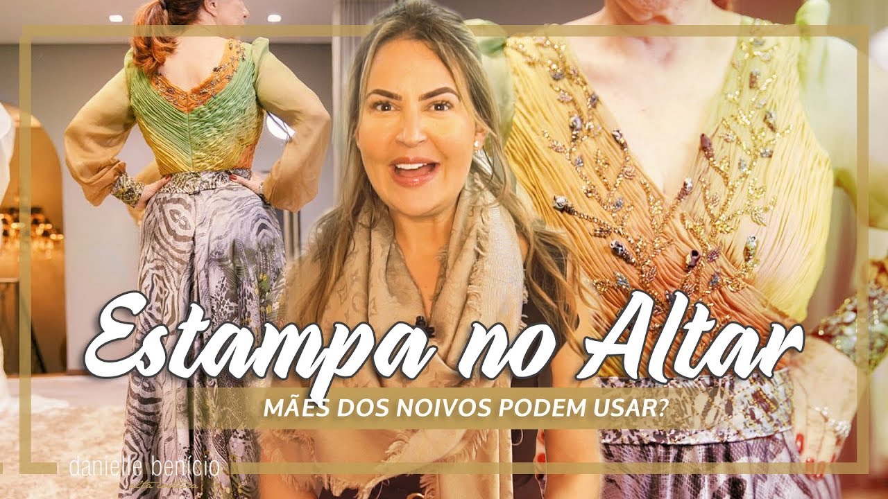 Mãe da noiva e mãe do noivo podem usar estampa? | #DaniResponde | Danielle Benício