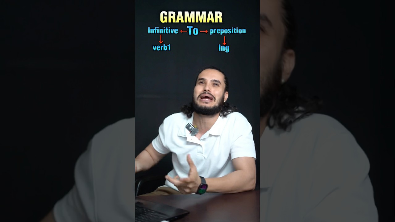 TO with (ing) and TO with (verb 1st) 😲 | 