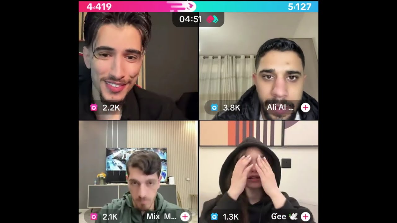 وائل رباعي مع مكس وعلي وغنوة اول مرة وائل يشوفها وتعرف عليها