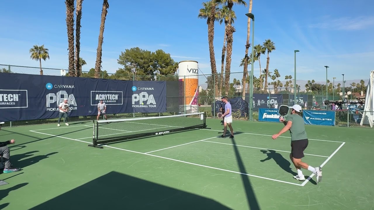 GOLD MEDAL MATCH: Men's Doubles 5.0 (08 to 34) Pickleball - The Masters - PPA Palm Springs 2024