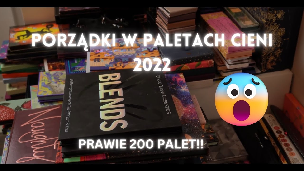 Przegląd i porządki PRAWIE 200 PALET do oczu | DECLUTTER 2022
