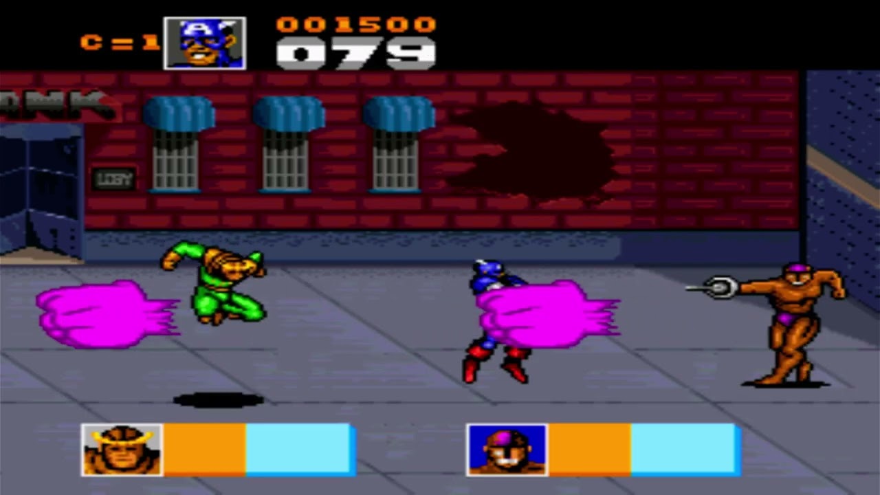 captain america and the avengers gameplay ita