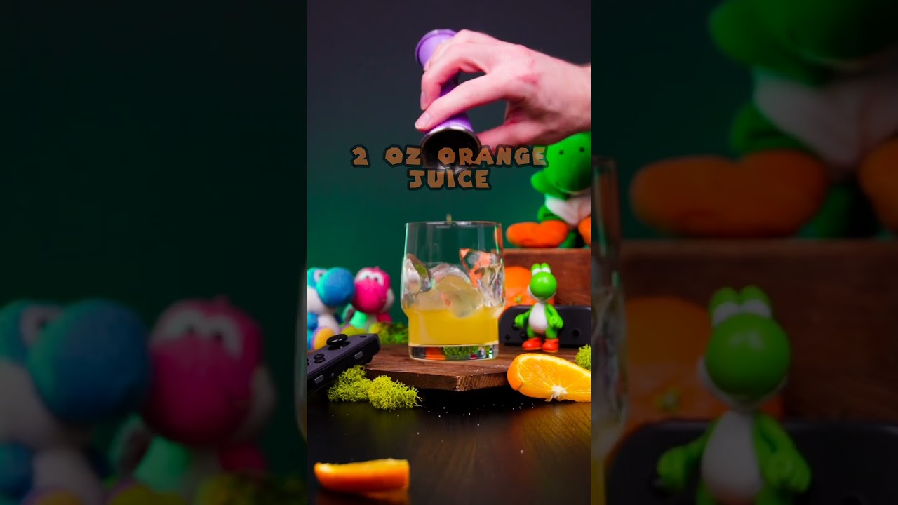 Yoshi (Mocktail Inspired by Super Mario [non-alcoholic])
