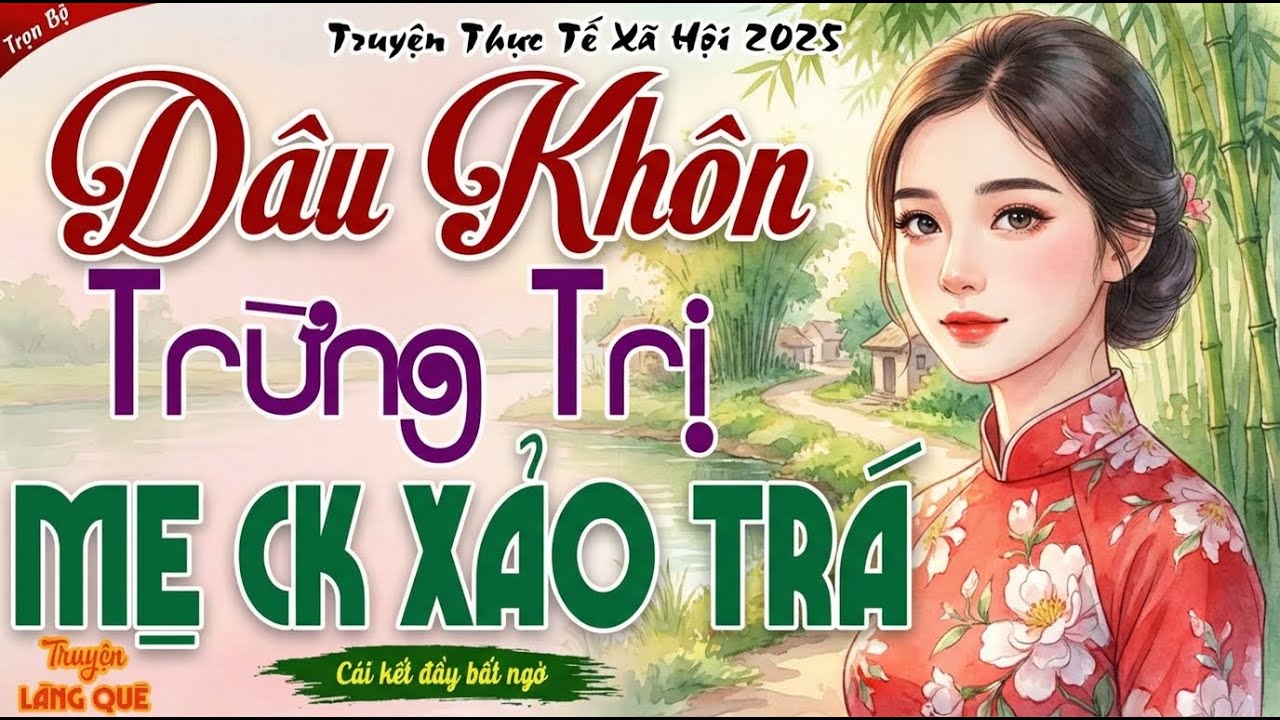 QUÁ HAY! Nghe đến đâu nghiện đến đó： NÀNG DÂU KHÔN NGOAN TRỪNG TRỊ MẸ CHỒNG XẢO TRÁ