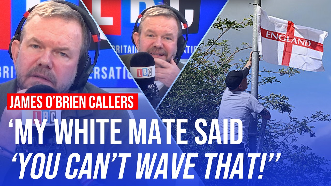 LBC caller: ‘I’m an immigrant, my England flag business has never been better!’