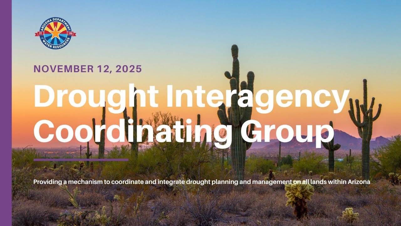 Fall 2025 Governor's Drought Interagency Coordinating Group (11.12.2025)