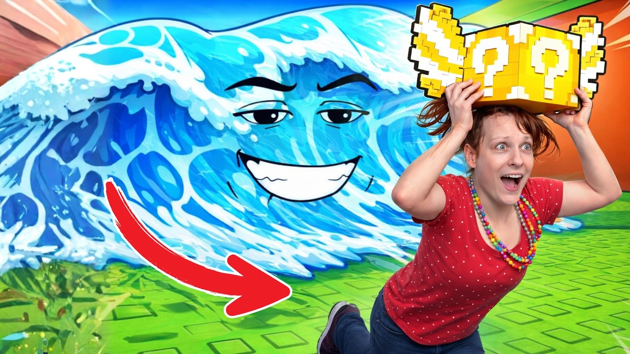 N'OUVREZ JAMAIS CE BLOC PENDANT LE TSUNAMI ! 😱 (C’est n’importe quoi)