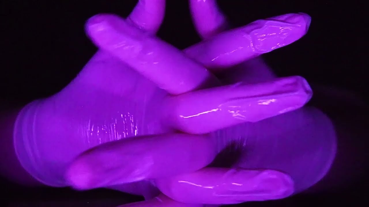 ASMR Hand Sounds (no talking) + gloves, dry/lotion/oil sounds