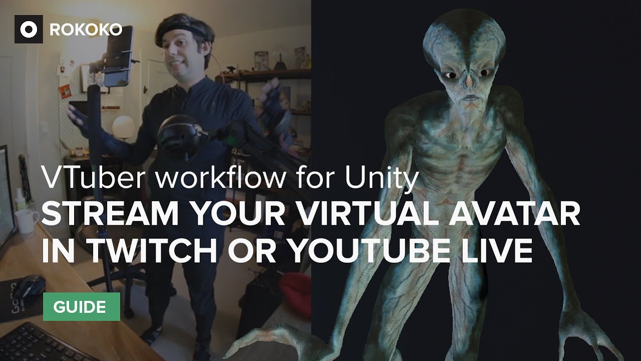 VTuber Workflow for Unity - Stream your virtual avatar in Twitch or Youtube Live!