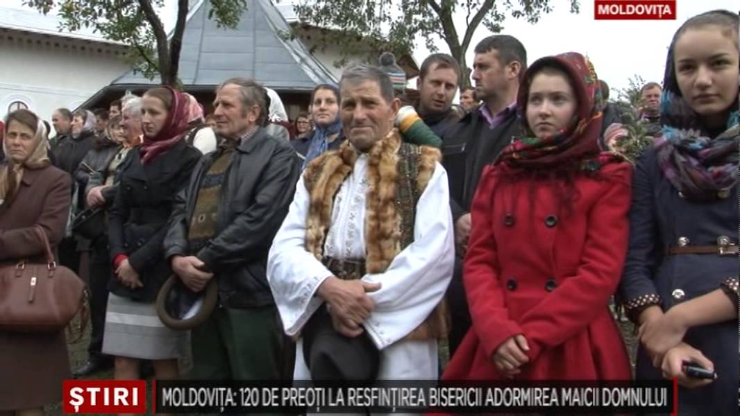 Sfințire biserică Moldovița