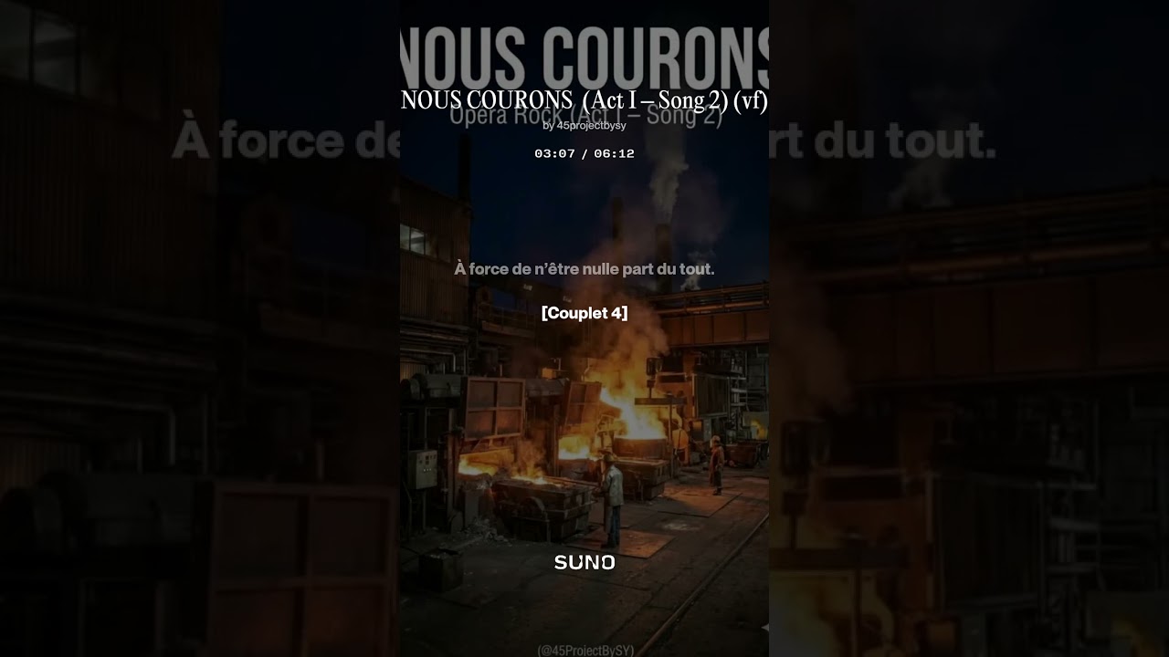 NOUS COURONS  Act I – Song 2 vf