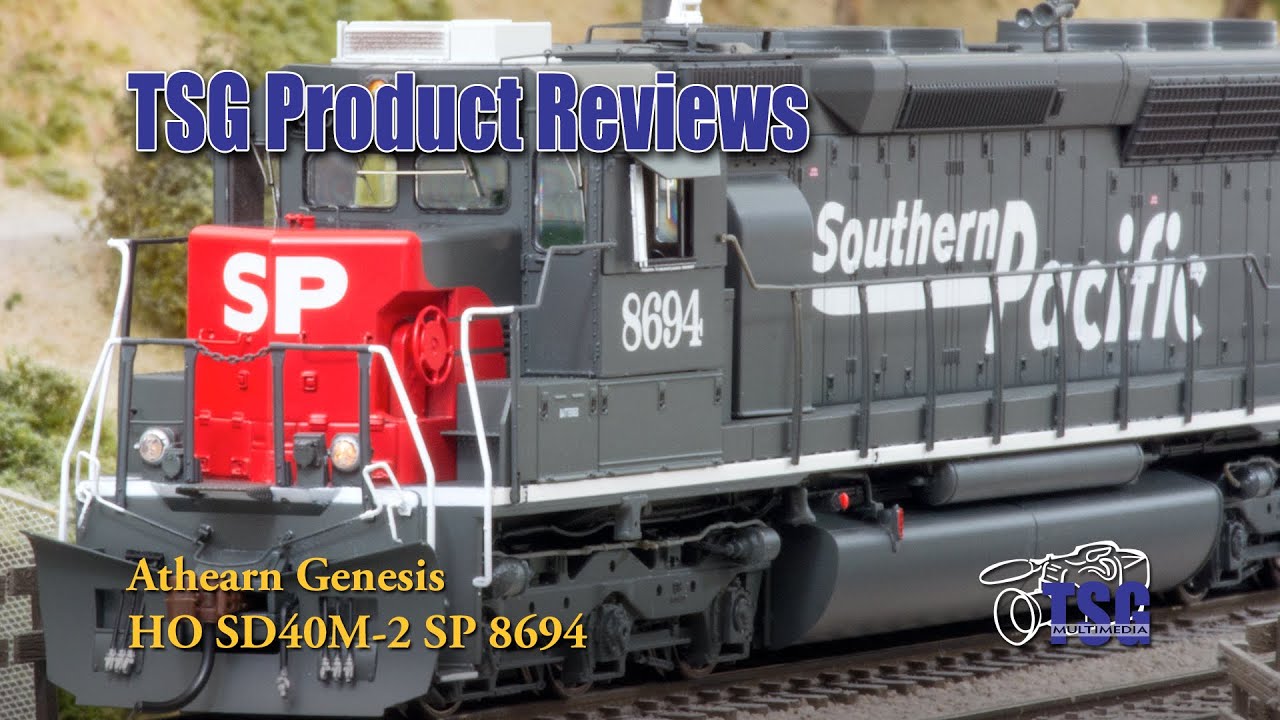HO Scale SD40M-2 Athearn Genesis Product Review