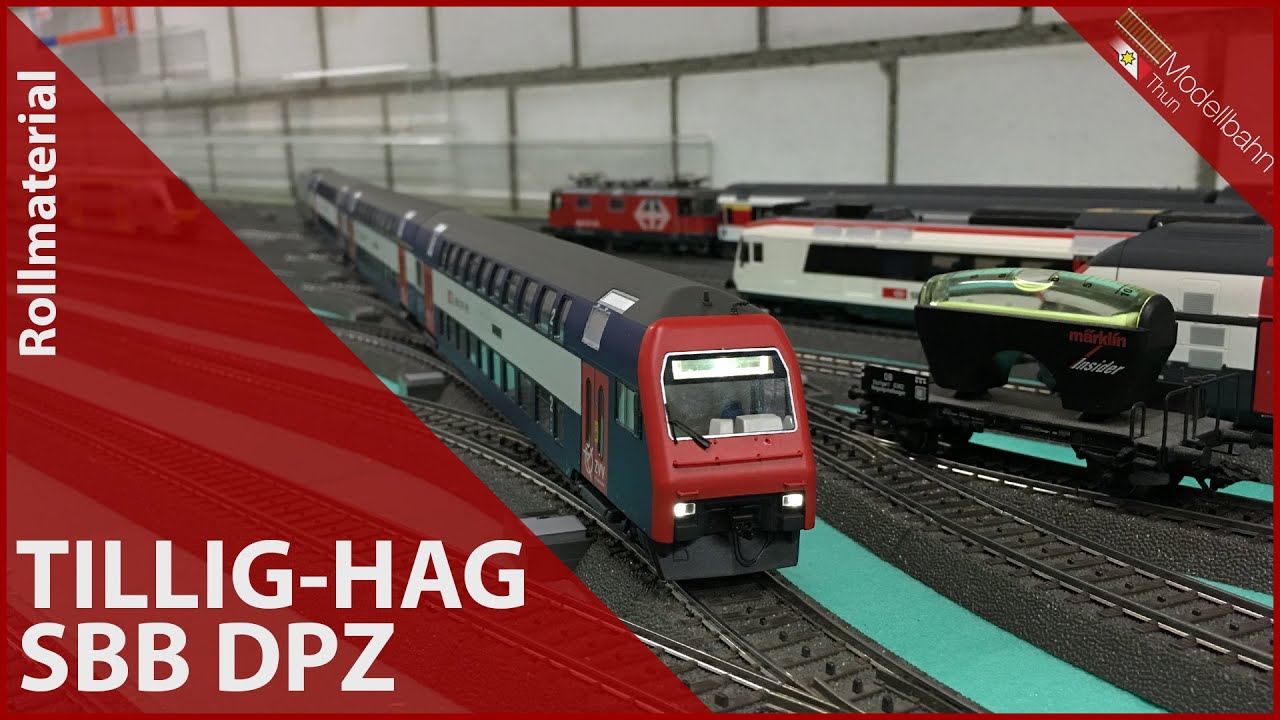 SBB Zürcher Doppelstock S-Bahn Tillig & HAG - MoBaThun Rollmaterial #2