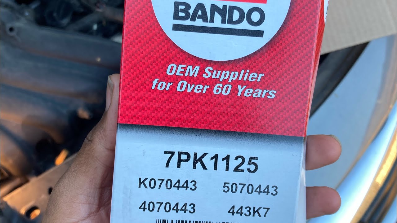 How to replace belt on a Nissan. 2019 versa.
