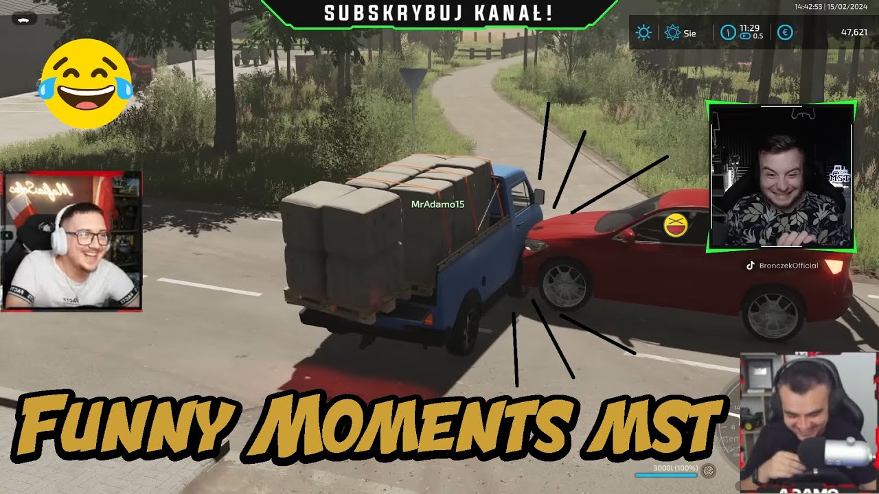 😂Funny Moments MST😂Sianie na Ręcznym 🥔 Krzywe Kartofle🍀