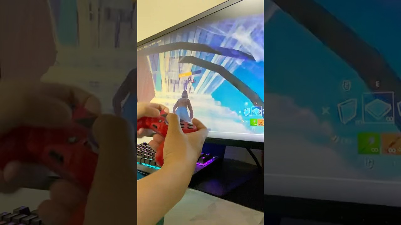 ps4直差し最強がタイマンでpc勢をボコボコにしてみた 