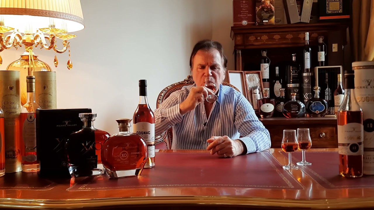 Дегустация нашего другого коньяка Пьер Валле(Pierre Vallet)Андрей Войцеховский(Château de Montifaud)
