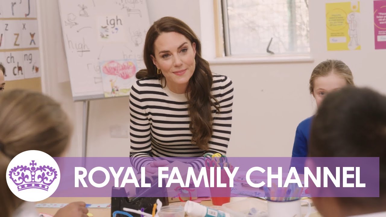 Princess Kate Talks to Schoolkids for Mental Health Week