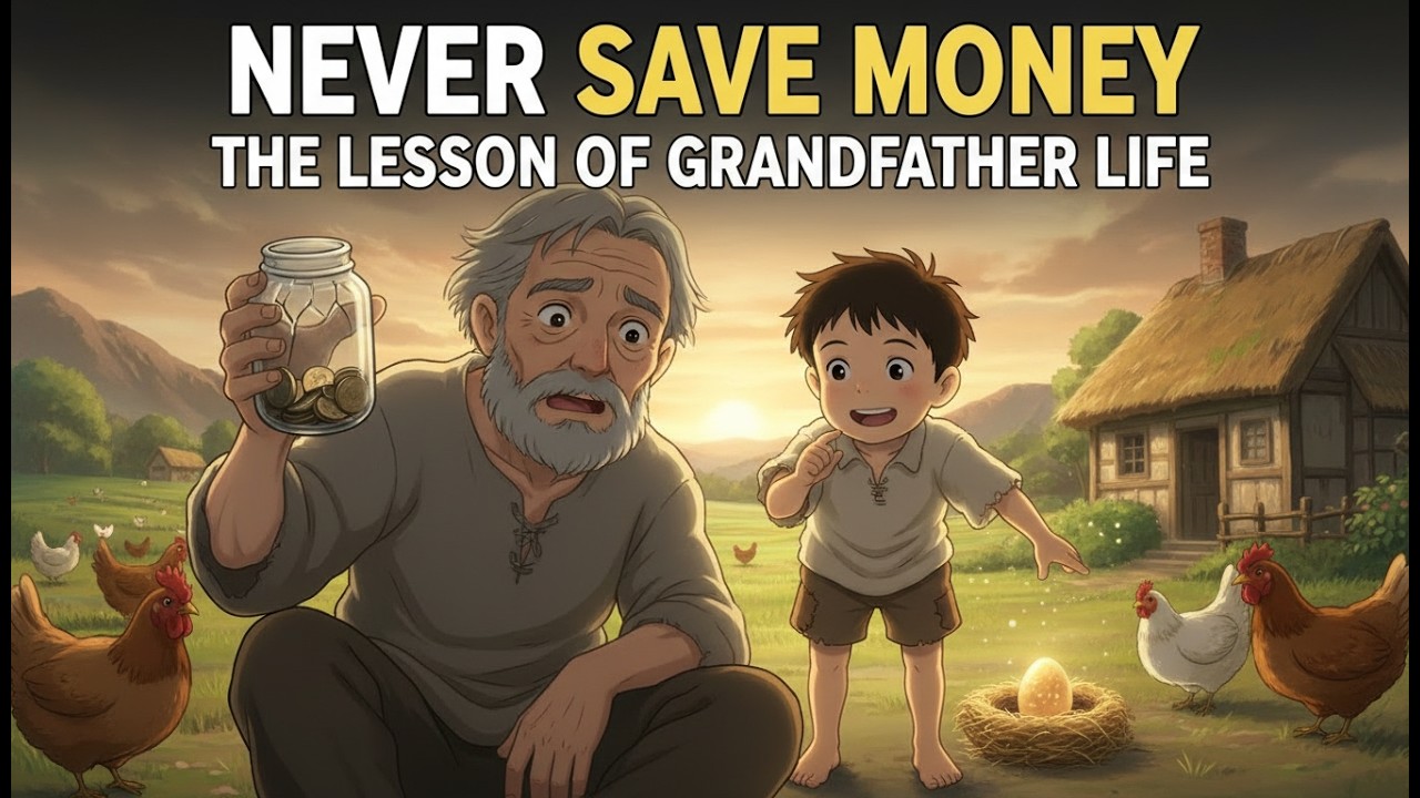 Never Save Money | A Grandfather's life lesson story#businessstrategy  #motivationalstory #success