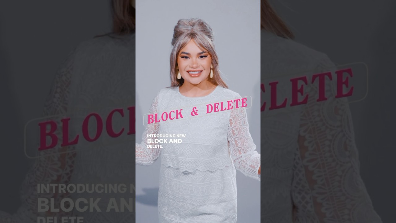Block & Delete is a lifestyle #comedy #comedychannel #funny #socialmediatips #mentalhealth