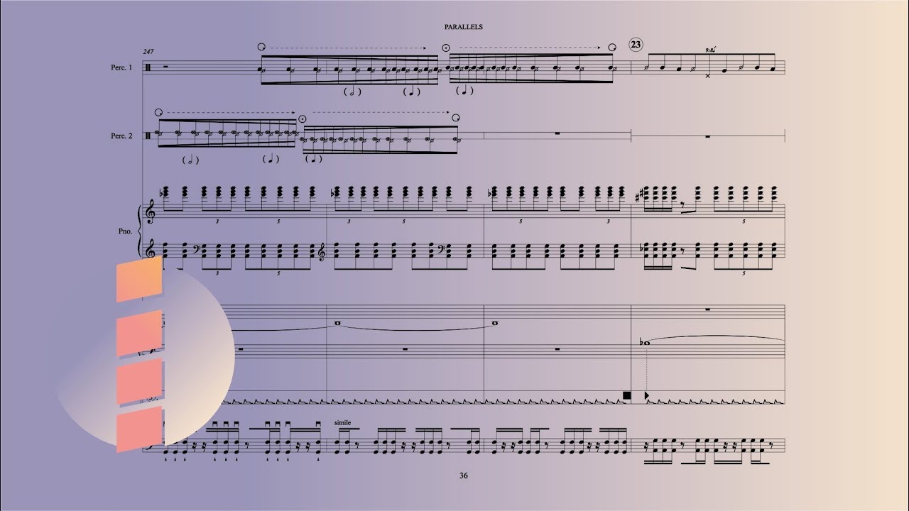 Cezary Duchnowski — Parallels [w/ score]