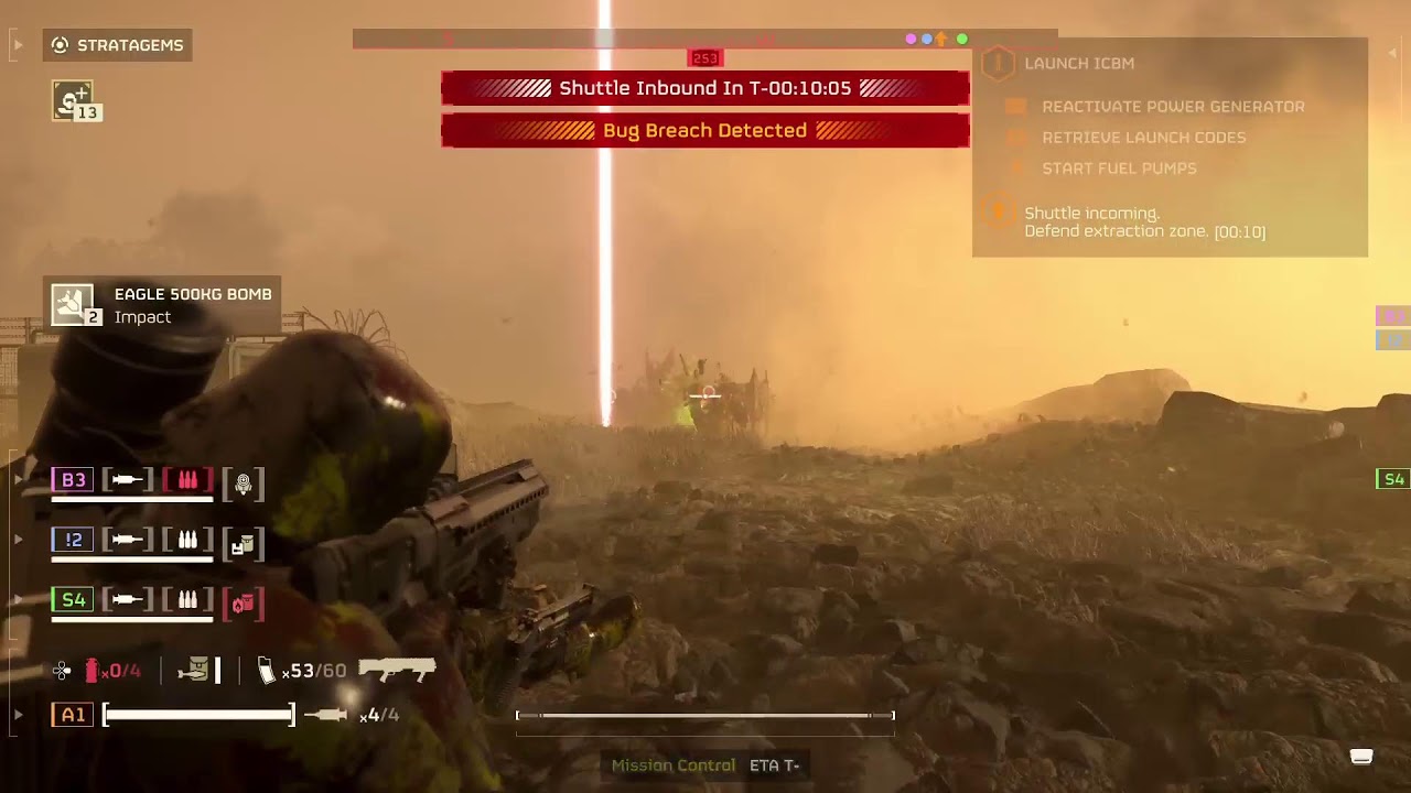 Helldivers 2 major order for the star of peace