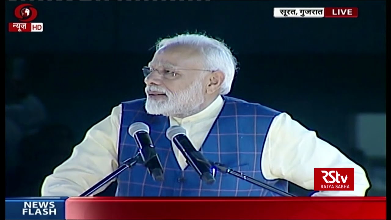 PM Modi interacts with youth at New India Youth Conclave in Surat