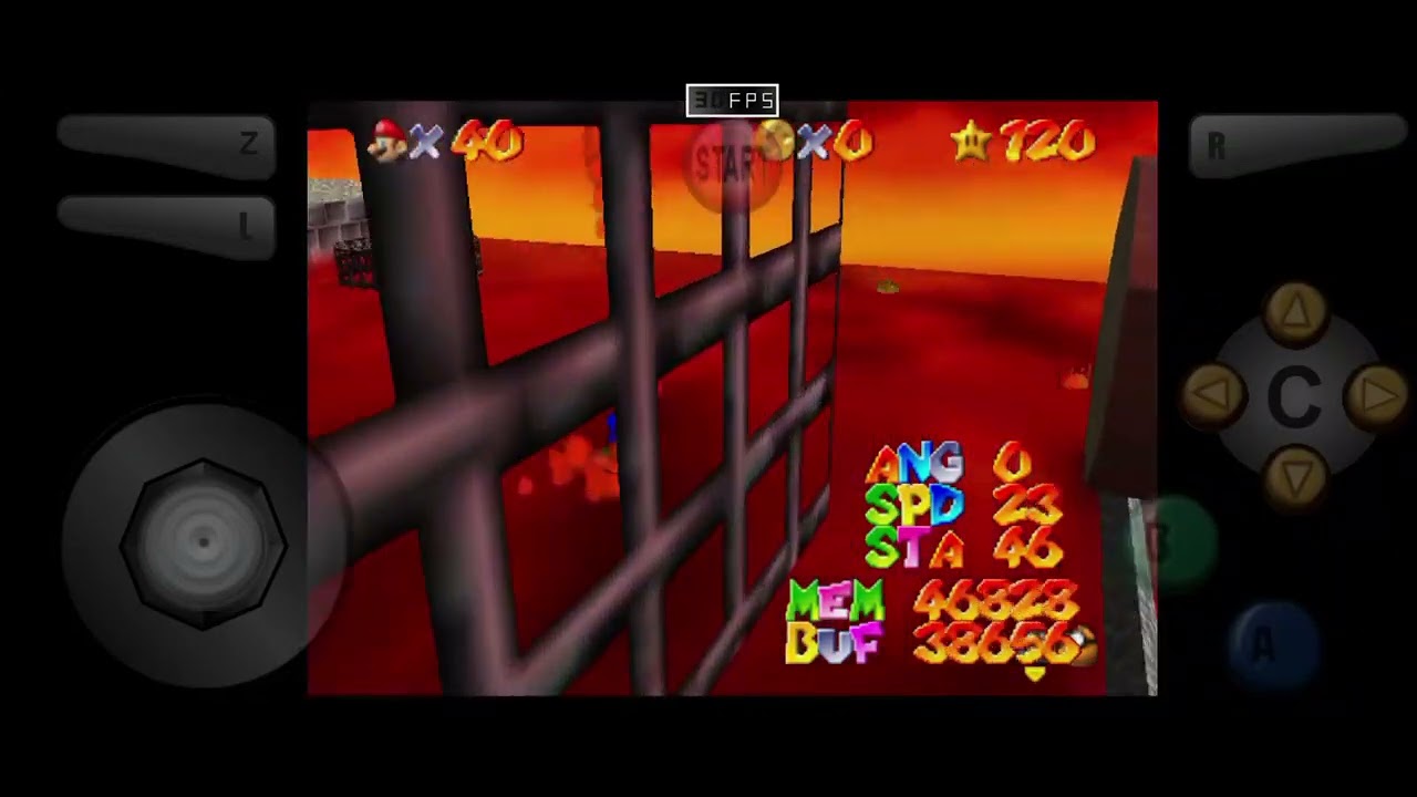 Super Mario 64 Funny Death and glitches