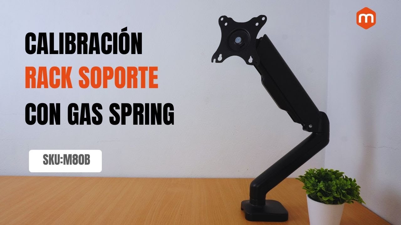 Cómo CALIBRAR tu RACK/SOPORTE/BRAZO para MONITOR con GAS SPRING