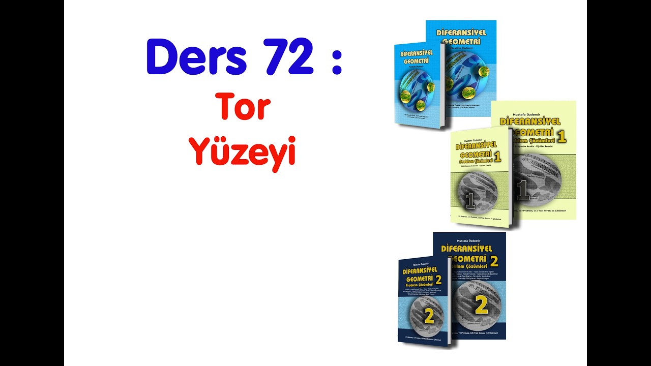Difaransiyel Geometri Ders 72 Tor Yüzeyi