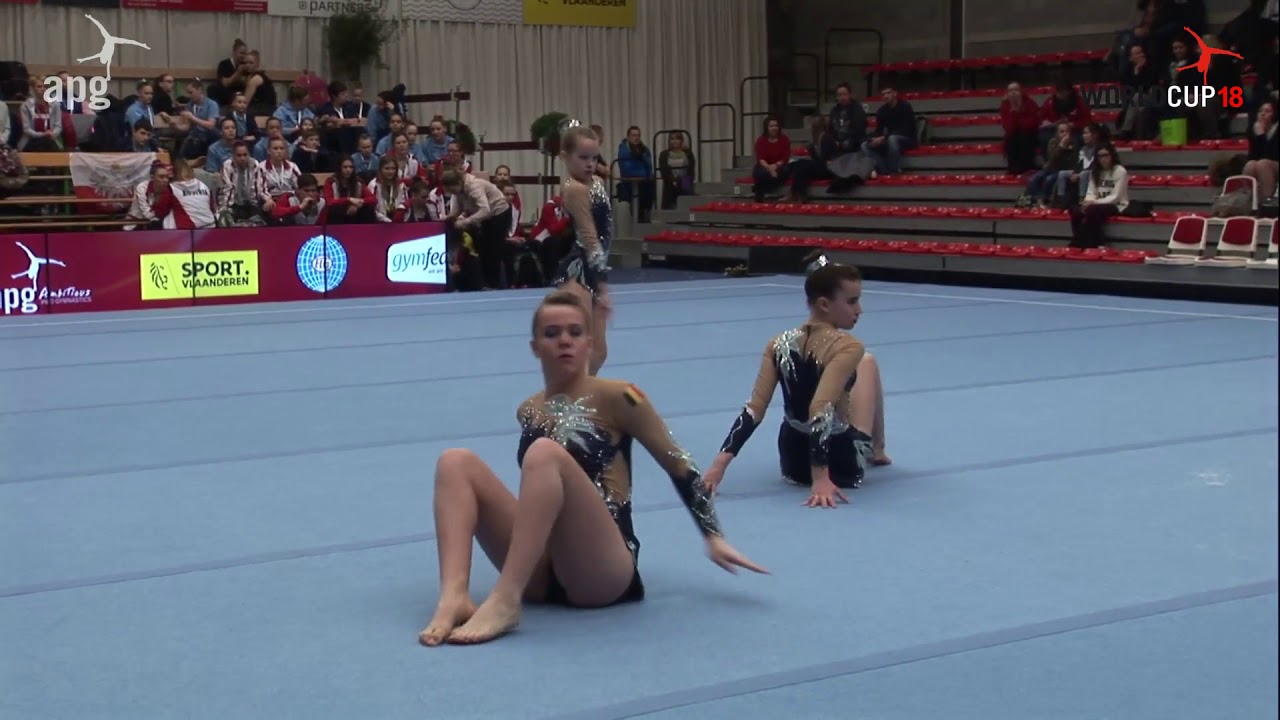 FIAC 2018 AG DYN WILD GYM Saar GEUENS Ella VAN HOOF Mirte VANHORENBEEK