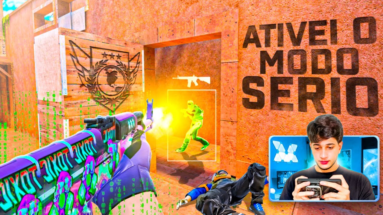 ATIVEI O MODO SÉRIO NA RANKEADA E FIZ O TIME INIMIGO CHORAR E ME ACUSAREM DE HACK! - STANDOFF 2