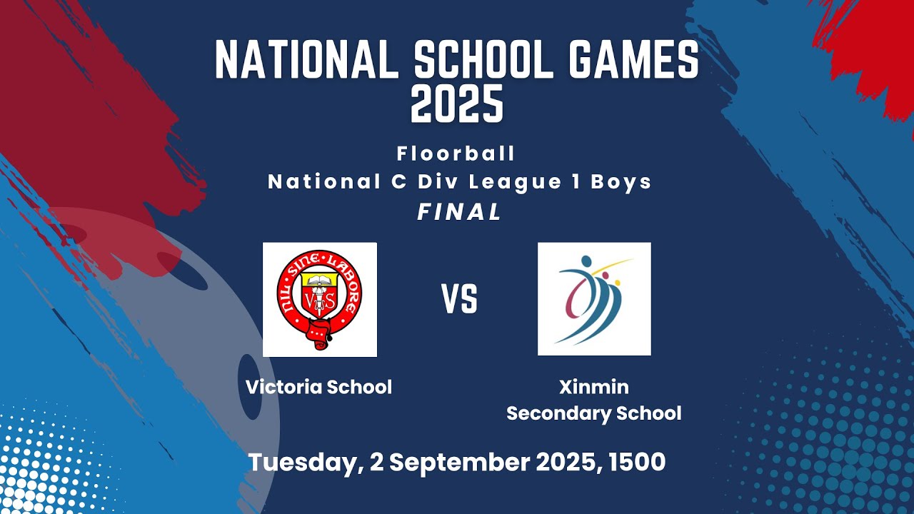 Victoria School v Xinmin Secondary - Floorball NSG C Div League 1 Boys Final
