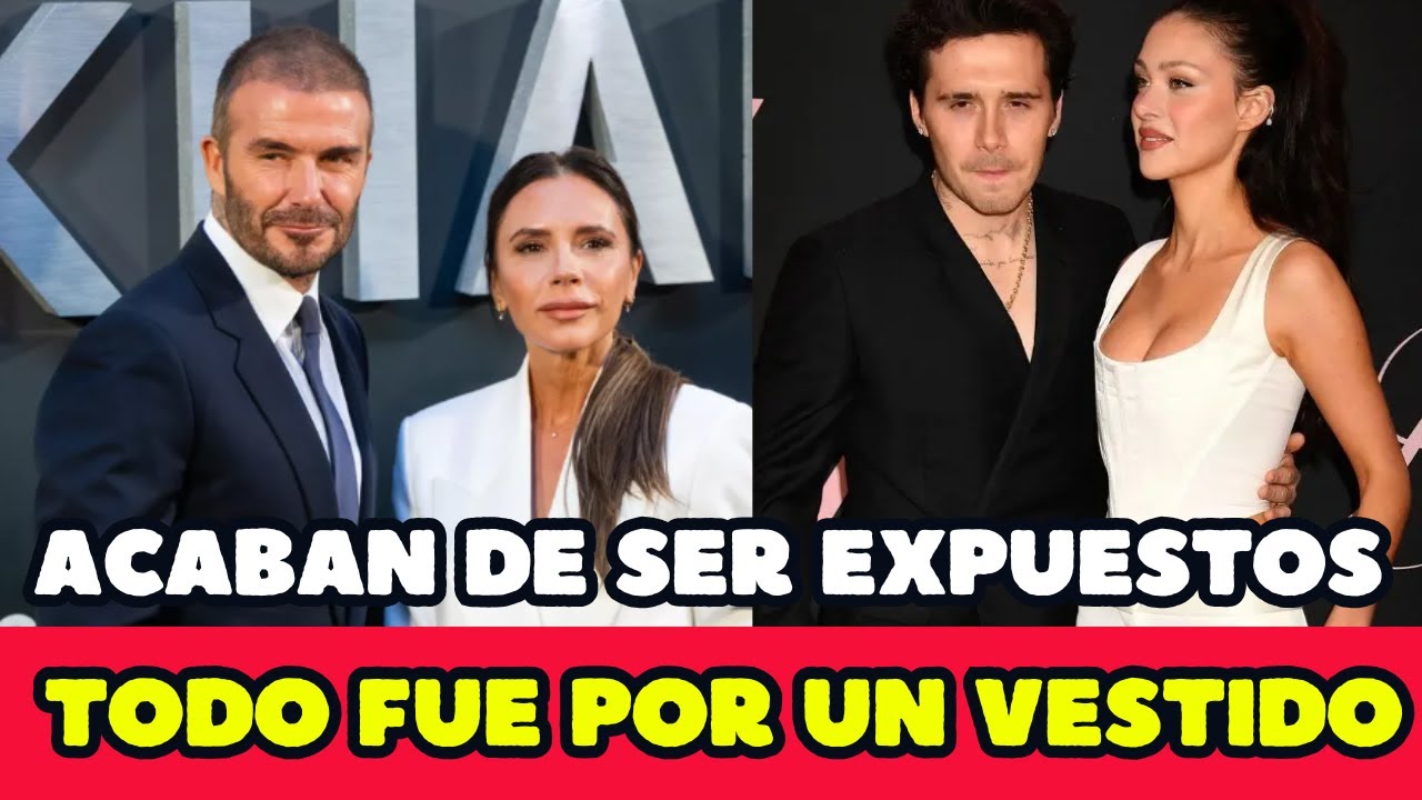 DAVID BECHAM Y VICTORIA EXPUESTOS POR BROOKLYN BECKHAM